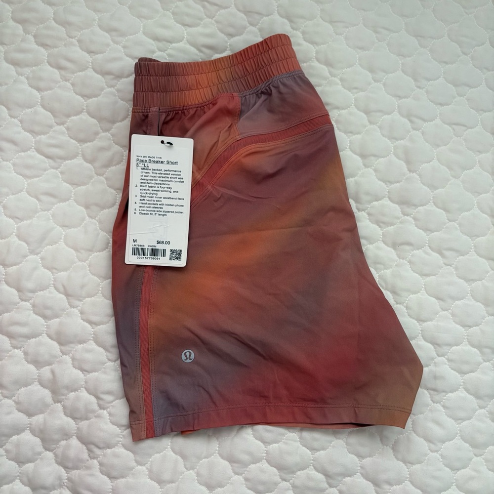 Lululemon Pace Breaker Shorts